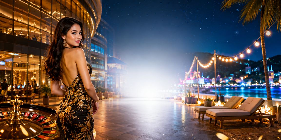 Permainan roulette di Genting Highlands dalam gaya Malaysia
