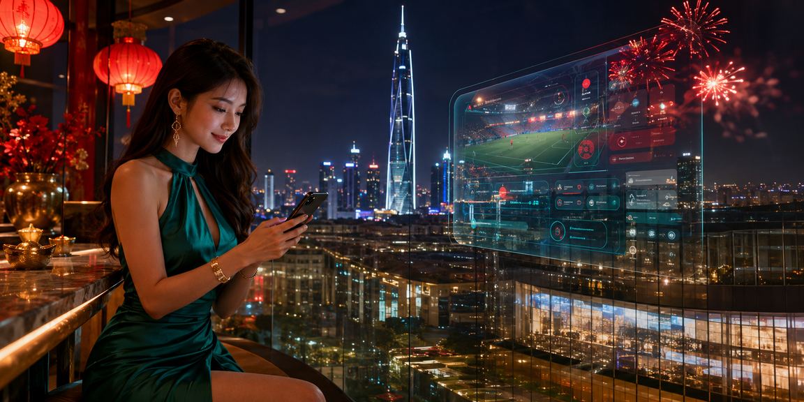 Antara muka pertaruhan sukan maya 816 di Kuala Lumpur melalui telefon pintar